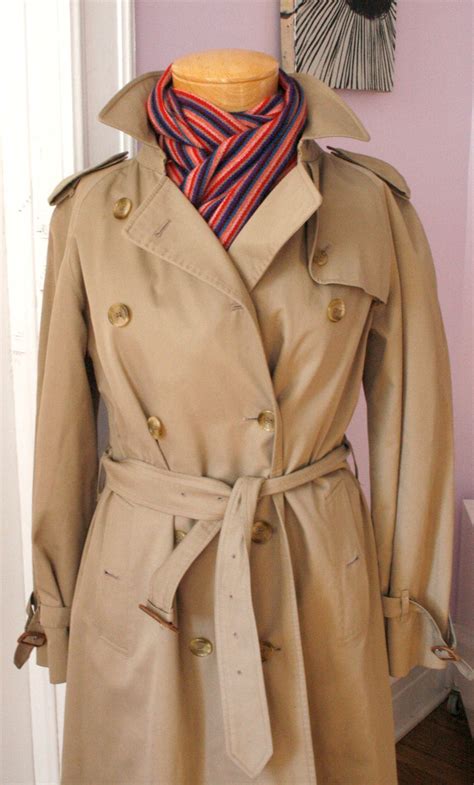 vintage burberry leather coat|authentic burberry trench coat.